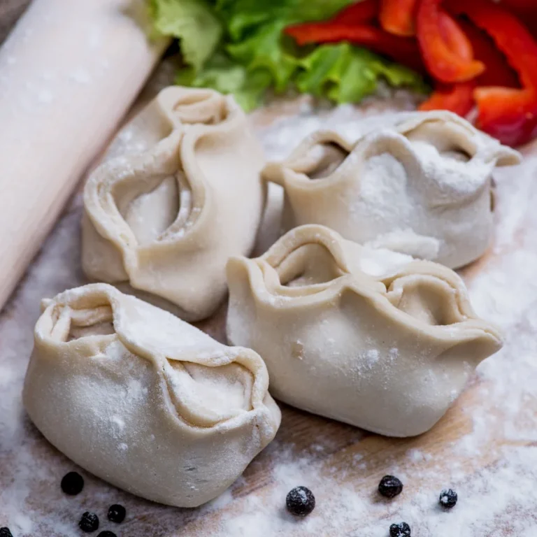 Uzbek Mantısı Çiğ